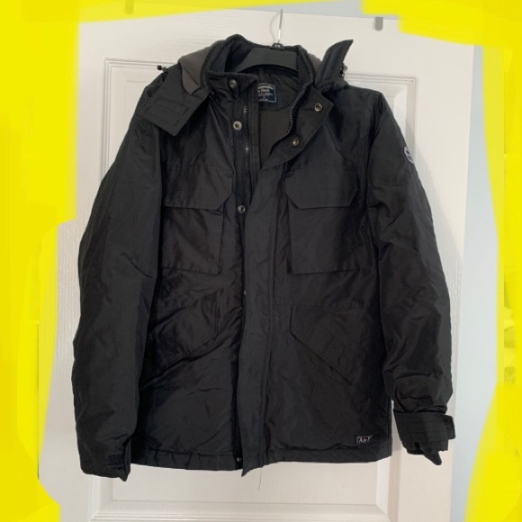 ABERCROMBIE & FITCH MENS PUFFER COAT SIZE SMALL - Picture 3 of 13